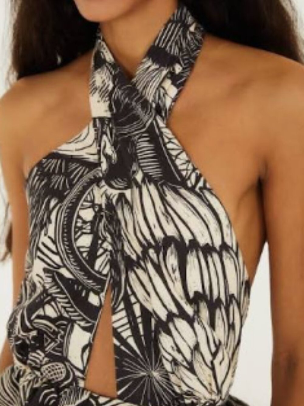 Farm Rio Ruta Embroidered Maxi Dress - Picture 2 of 6